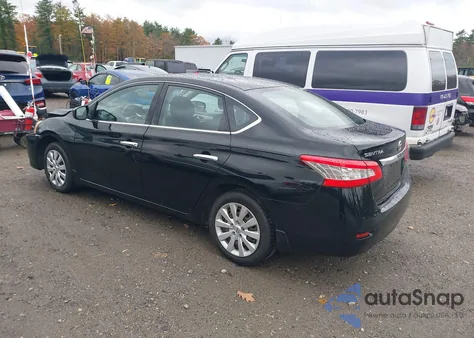2015 Nissan Sentra S from USA, damaged, VIN 3N1AB7AP1FY346742